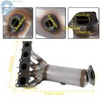 Front Manifold Catalytic Converter for Dodge Dart (2013-2016)