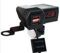 Dual USB Charger & LED Voltmeter for American Lifan 100E E3 (2010–2020)