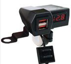Dual USB Charger & LED Voltmeter for American Lifan 100E E3 (2010–2020)