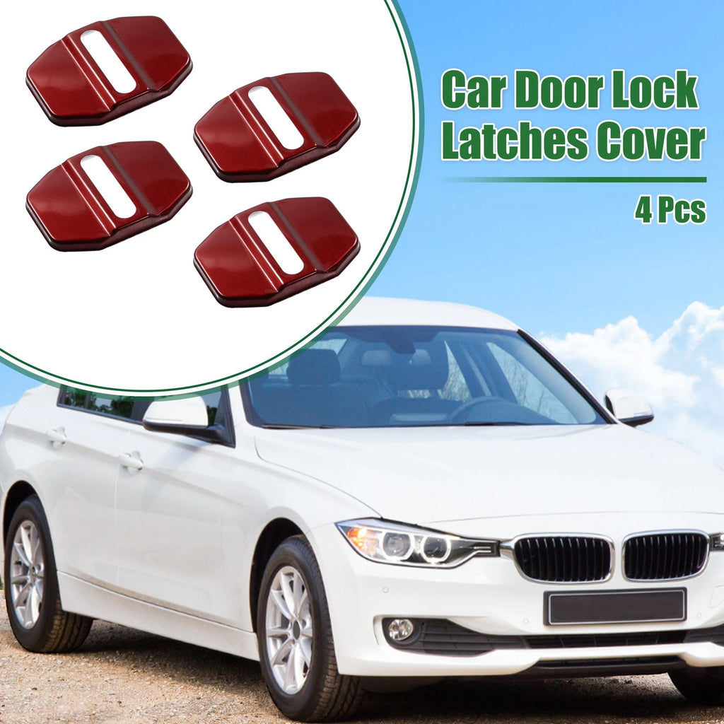 4pcs Door Latch Lock Cover Protector for BMW 1 Series 2 Series X5 