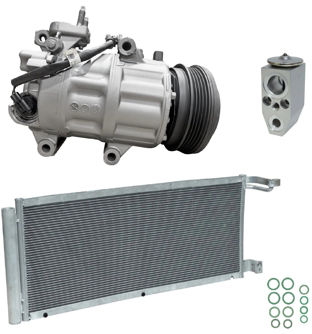AC Compressor Kit with Condenser for Ford EcoSport 2.0L (2020–2022)