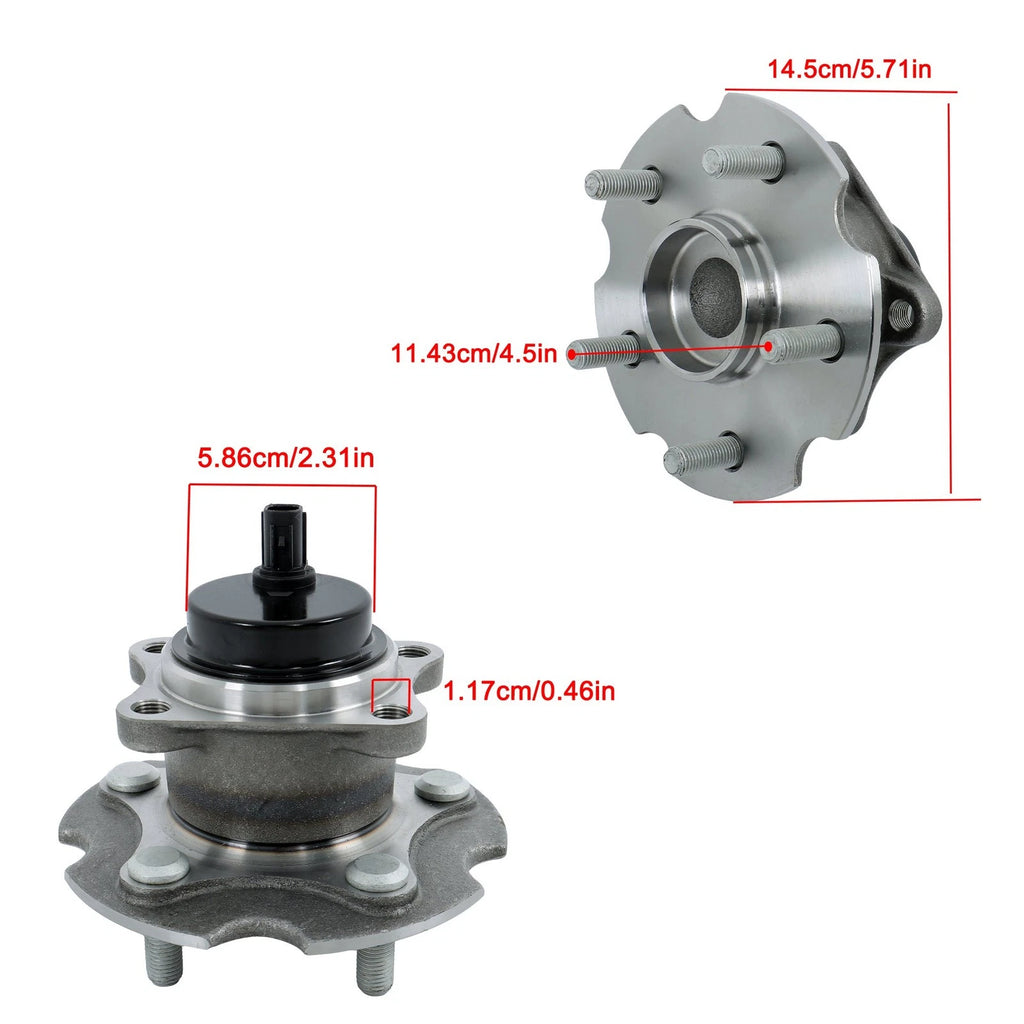 Rear Wheel Hub Bearing Assembly for Toyota RAV4 (2006â2018)