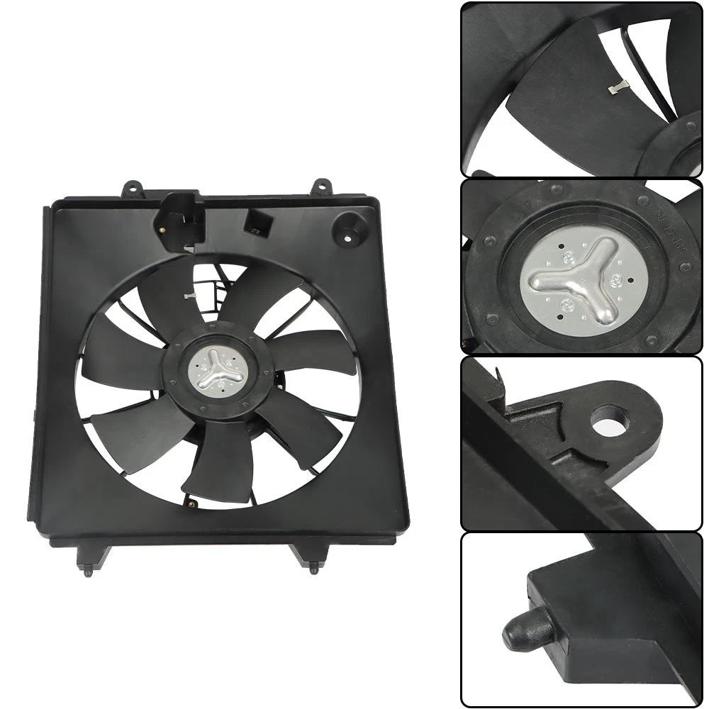 Set of 2 Radiator Cooling Fans for Honda CR-V (2007–2009)