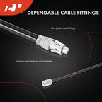 Front Parking Brake Cable for Chevrolet GMC C2500 C1500 K1500 K2500 (1990–1999)