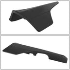 Rear Matte Black Door Side Skirt Panel Splitters for Tesla Model 3 (2017–2022)