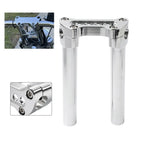 8.5" Handlebar Riser Top Clamp for Harley Fat Boy FLSTF, Low Rider (1" Bar) Chrome