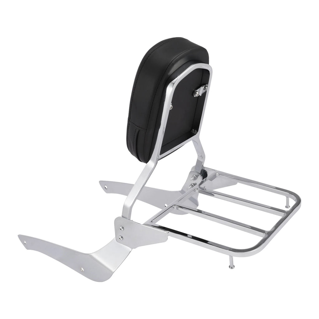 Sissy Bar Back Rest Luggage Rack for Suzuki Intruder/Volusia VL800 (2001–2011)
