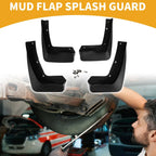 Front & Rear Mud Flap Splash Guards for BMW X1 (2016-2022)