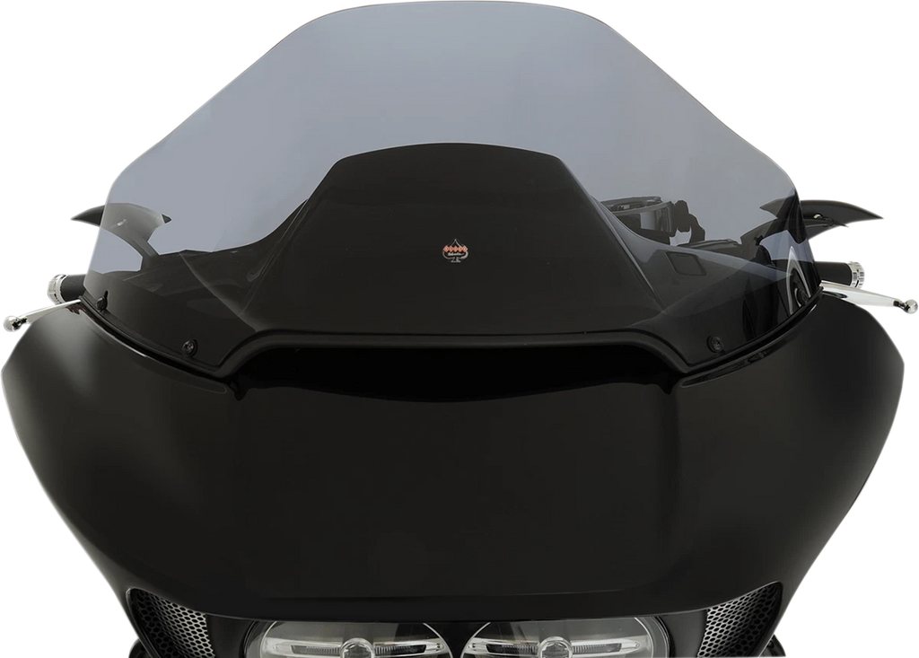 14" Dark Smoke Sport Flare Windshield for Harley Road Glide (2015–2023)