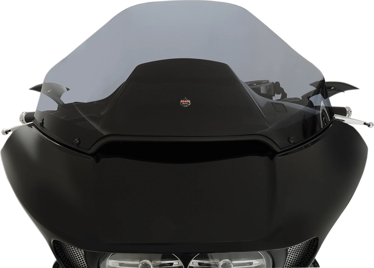 14" Dark Smoke Sport Flare Windshield for Harley Road Glide (2015–2023)