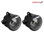 Set of 2 Driving Fog Light Lamp Housing for Acura Ford Honda Nissan Subaru