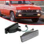 Clear Front Bumper Signal Light for Nissan D21 Pathfinder (1988–1995)