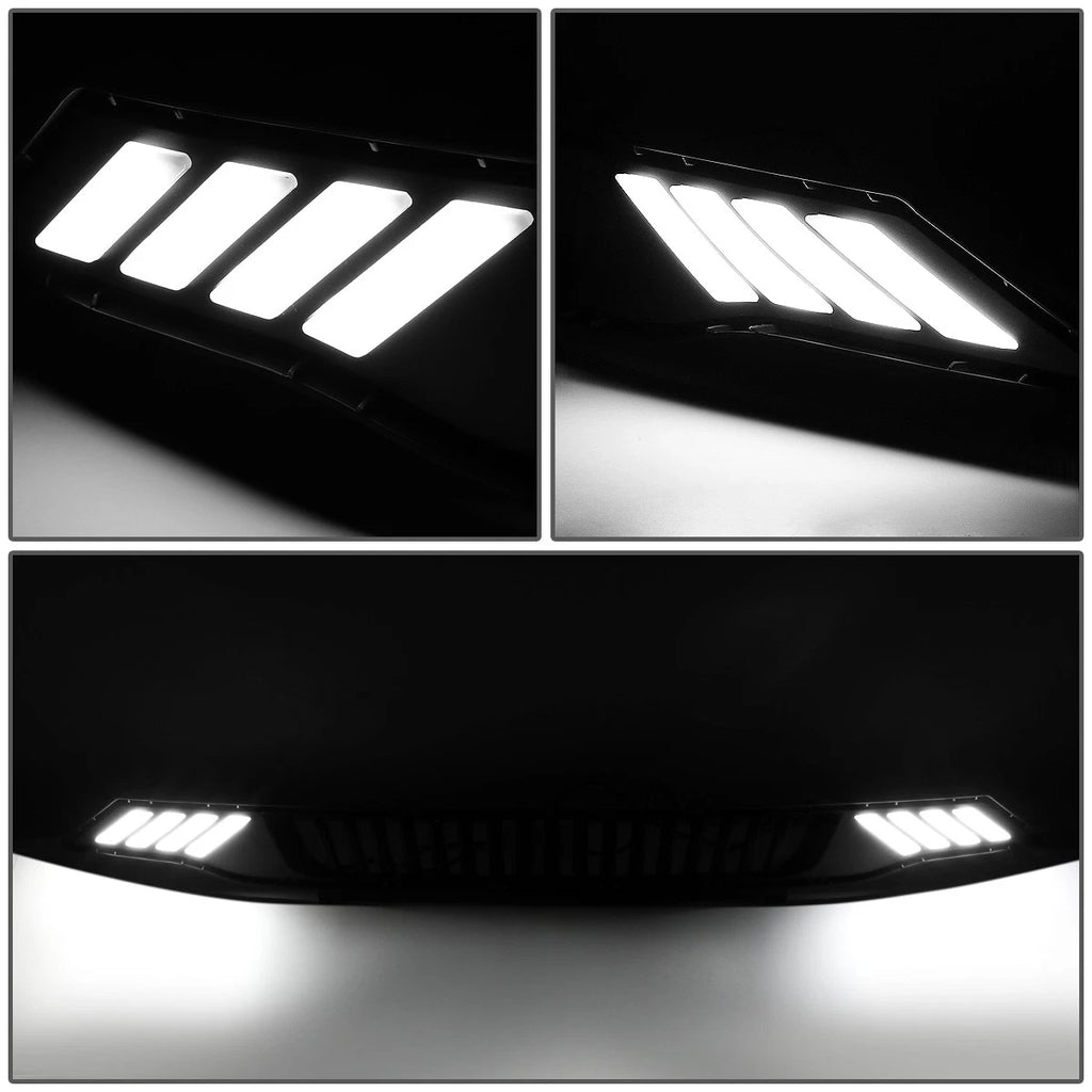 LED Front Bumper Lower Grille for Ford Mustang 2.3 5.0L (2018–2019)