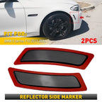 Pair Front Bumper Side Marker Reflector for BMW 5 Series F10 (2011–2016)
