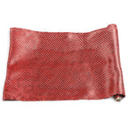 Carbon Fiber Fabric Twill for Automotive Use - Black Red Mixed