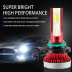 6000K White LED Fog Light Bulbs for Dodge Ram 1500 2500 3500 (2002-2008)