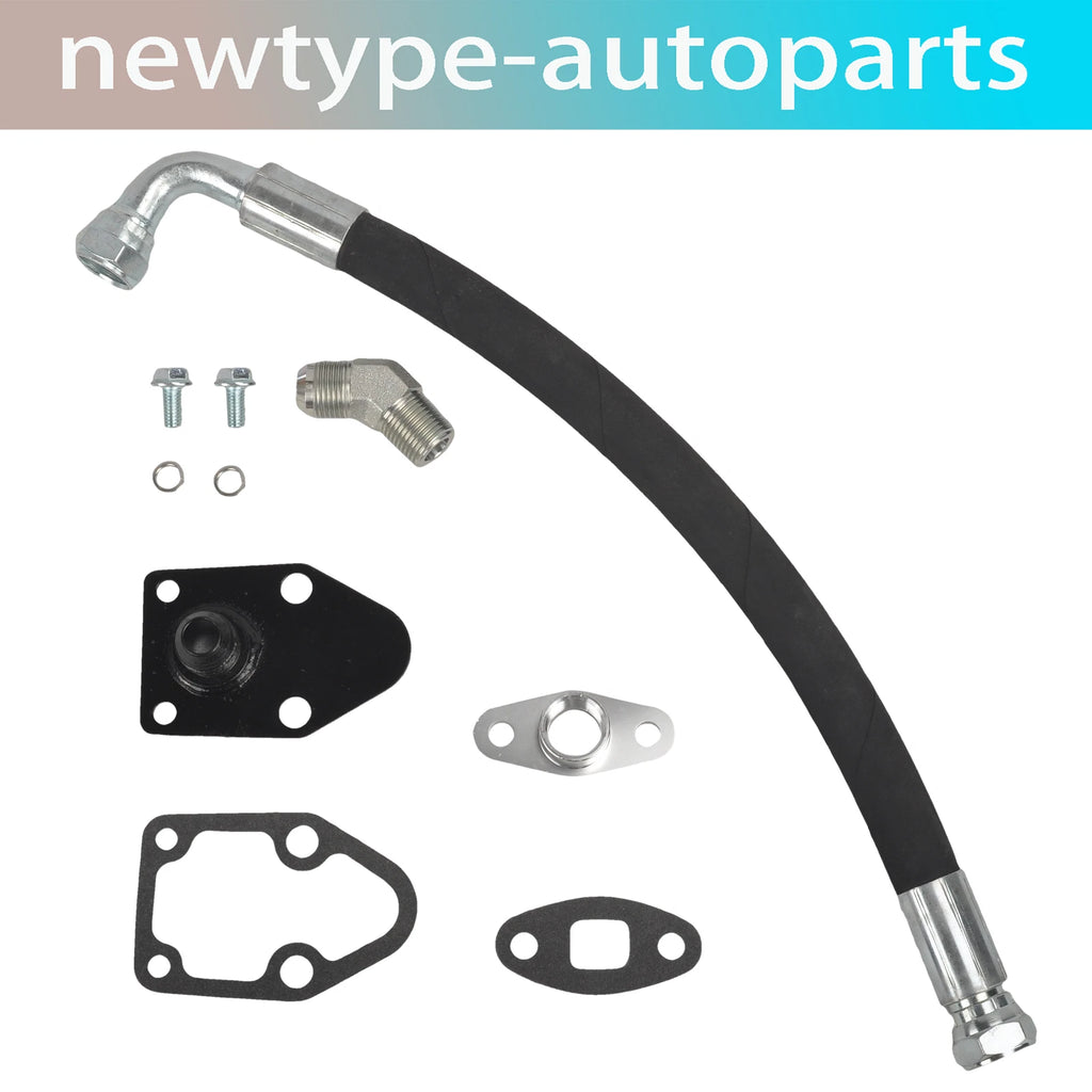 Turbo Drain Line Kit for Chevy GMC 6.5L (1992–2000)
