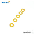 5Pcs Oil Drain Plug Seal Washer for Mercury Quicksilver 25-30HP (4T EFI)