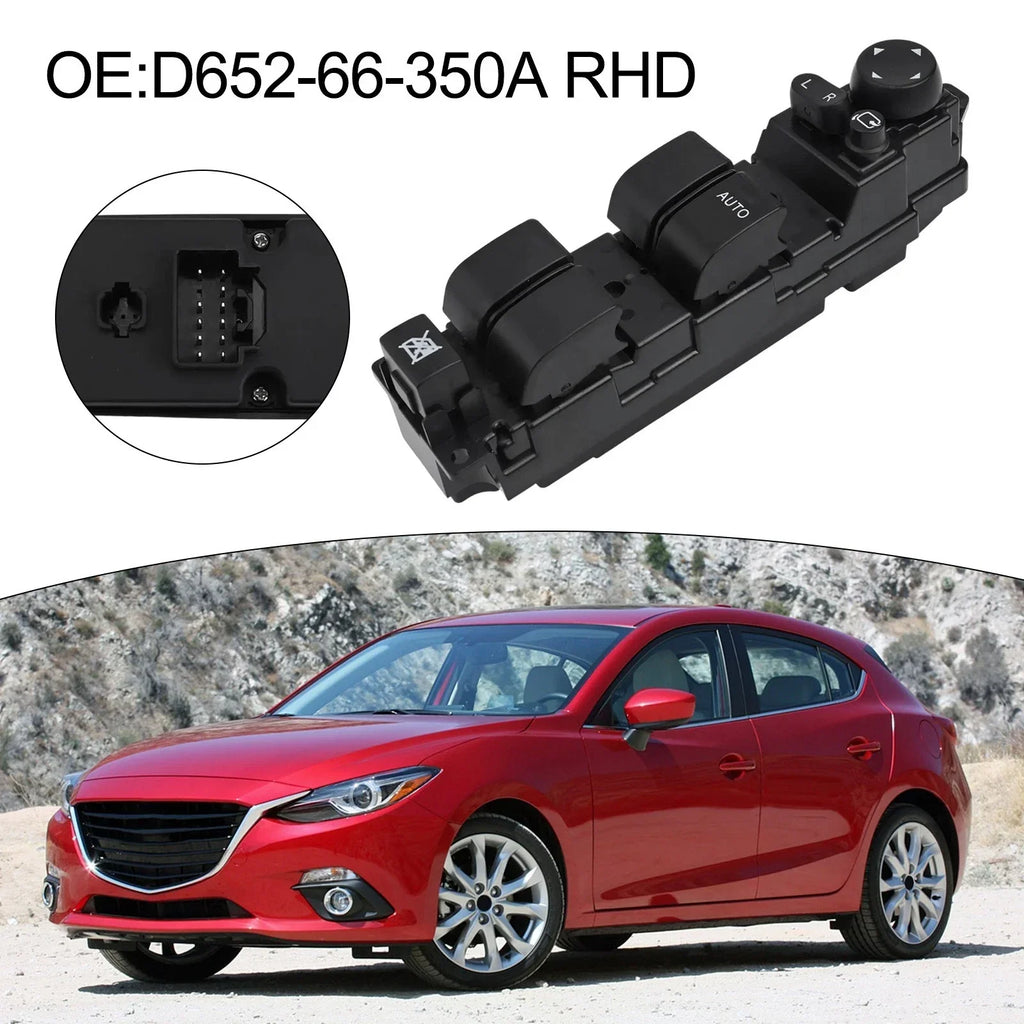 RHD Power Window Switch for Mazda 2 and 6 GH (2008–2012)