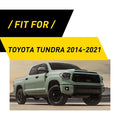 3Pcs Gear Shifter Panel Cover Carbon Fiber Sticker for Toyota Tundra (2014–2021)