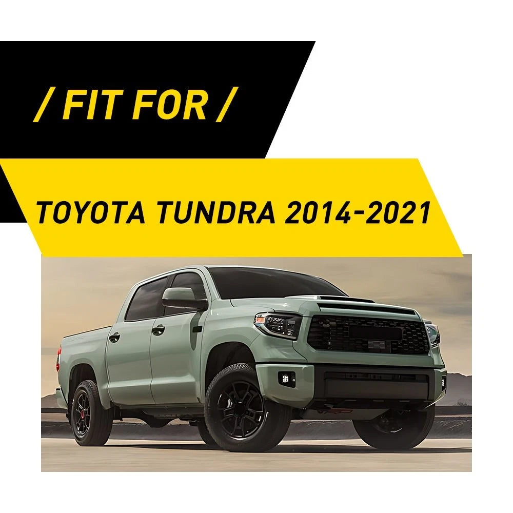 3Pcs Gear Shifter Panel Cover Carbon Fiber Sticker for Toyota Tundra (2014–2021)