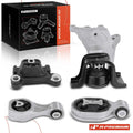 Set of 4 Engine and Transmission Mounts for Nissan Juke (2011–2015)