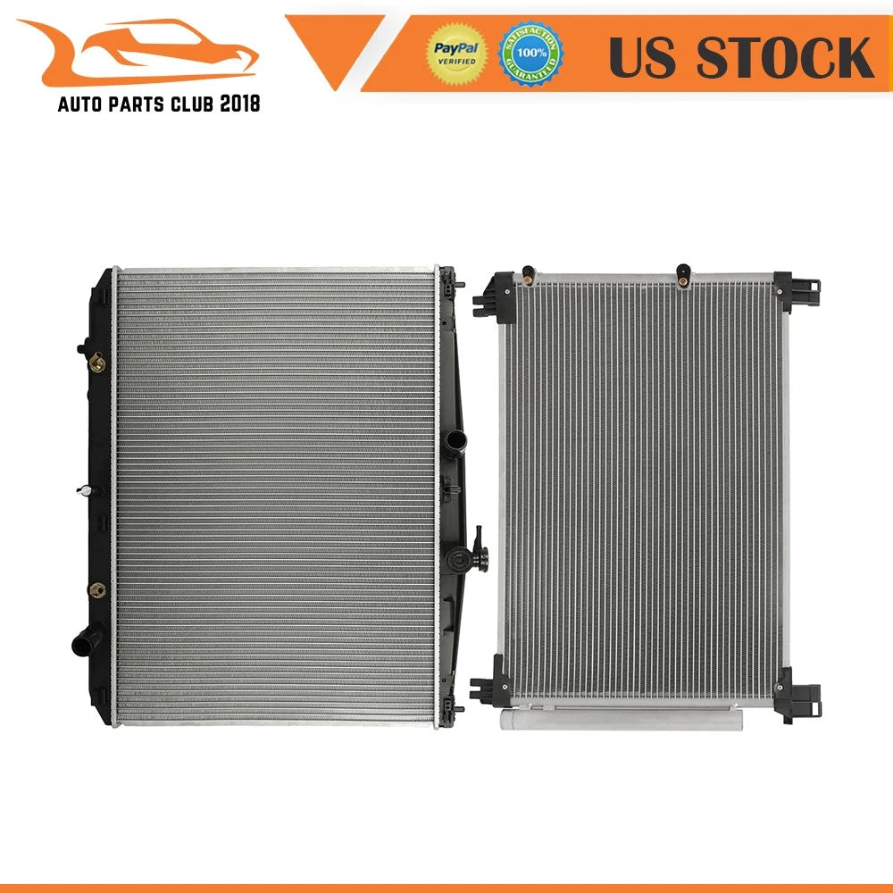 Radiator and AC Condenser for Toyota Highlander (2014–2016)