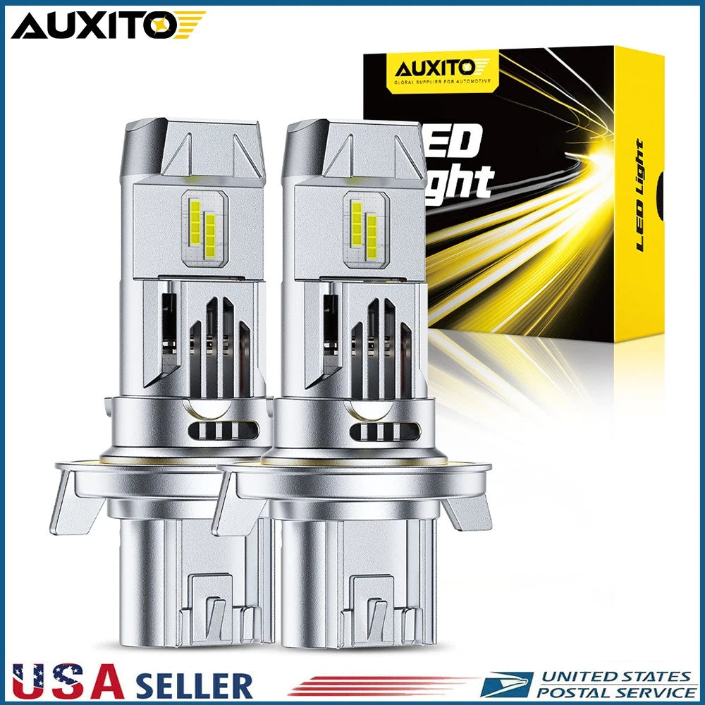 2X H13 9008 LED Headlight Bulbs for Ford F-150 (2004–2014) 6500K