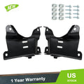Set of 2 Front Bumper Outer Brackets for Chevy Silverado 2500HD 3500HD (2007–2010)