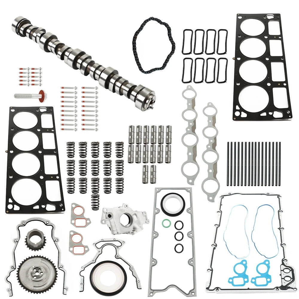 Stage 2 Cam Lifters Timing Chain Kit for Chevy GMC 4.8 5.3 6.0L (2000–2023)