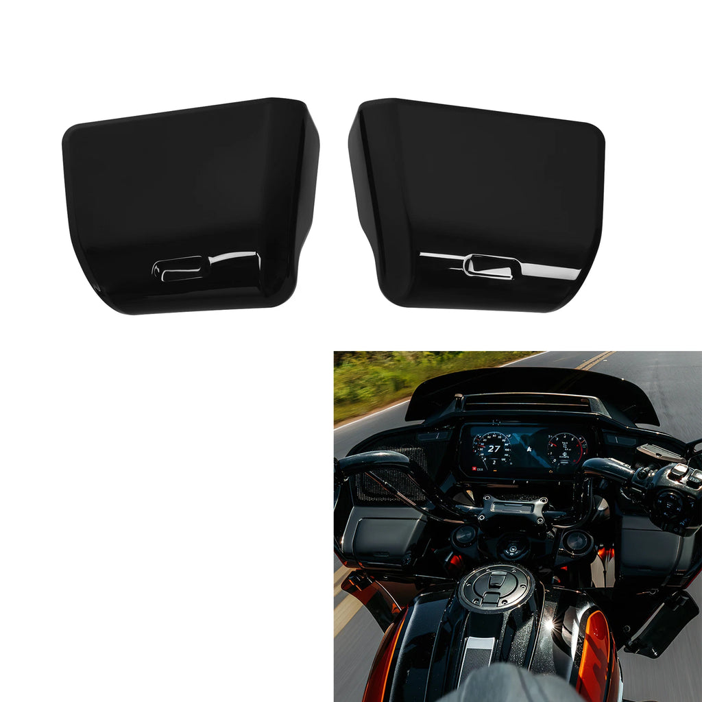 Inner Fairing Media Glove Box Doors for Harley Road Glide (2023–2025) Vivid Black