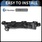 1pc Left Front Bumper Retainer Bracket No. 865132S000 for Hyundai Tucson (2011–2015)