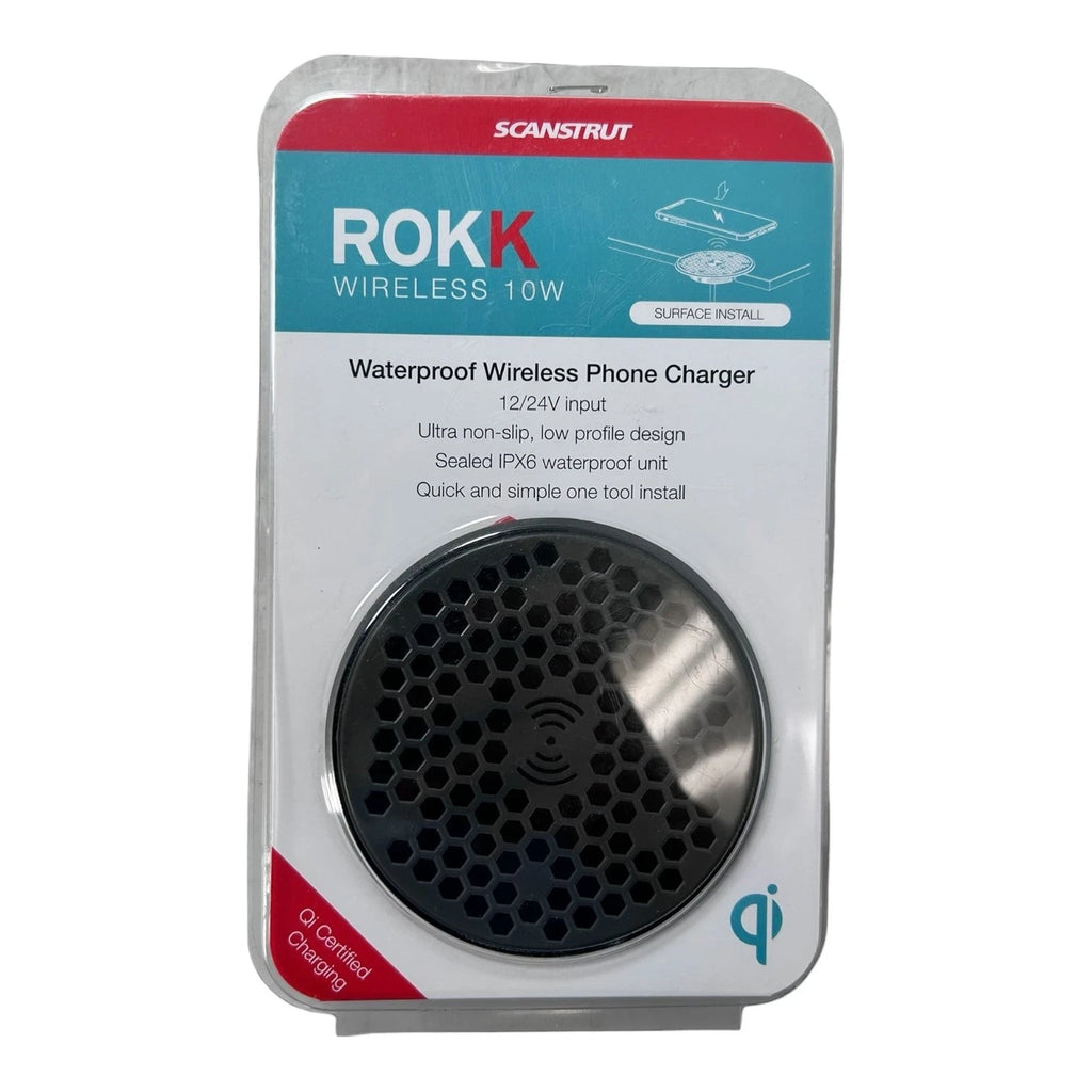 Scanstrut SC-CW-02F Waterproof Surface Mount Wireless Phone Charger for Boats (12/24V)