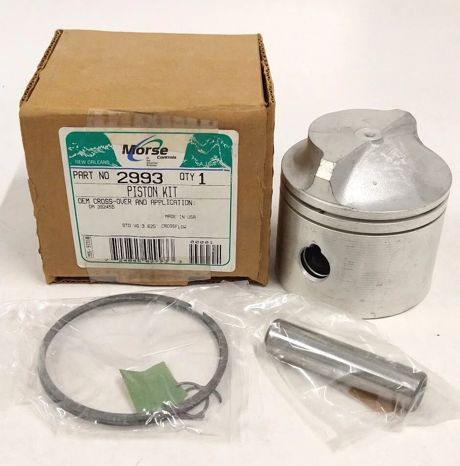 Piston Kit STD for Morse V6 3.625'' Cross Flow (1993–1993)