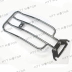 Solo Seat Luggage Rear Fender Rack for Harley Road King Touring (1998–2006) (Chrome)
