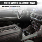 Center Console Lid Armrest Cover for Chevy Silverado 1500 (2007-2013)