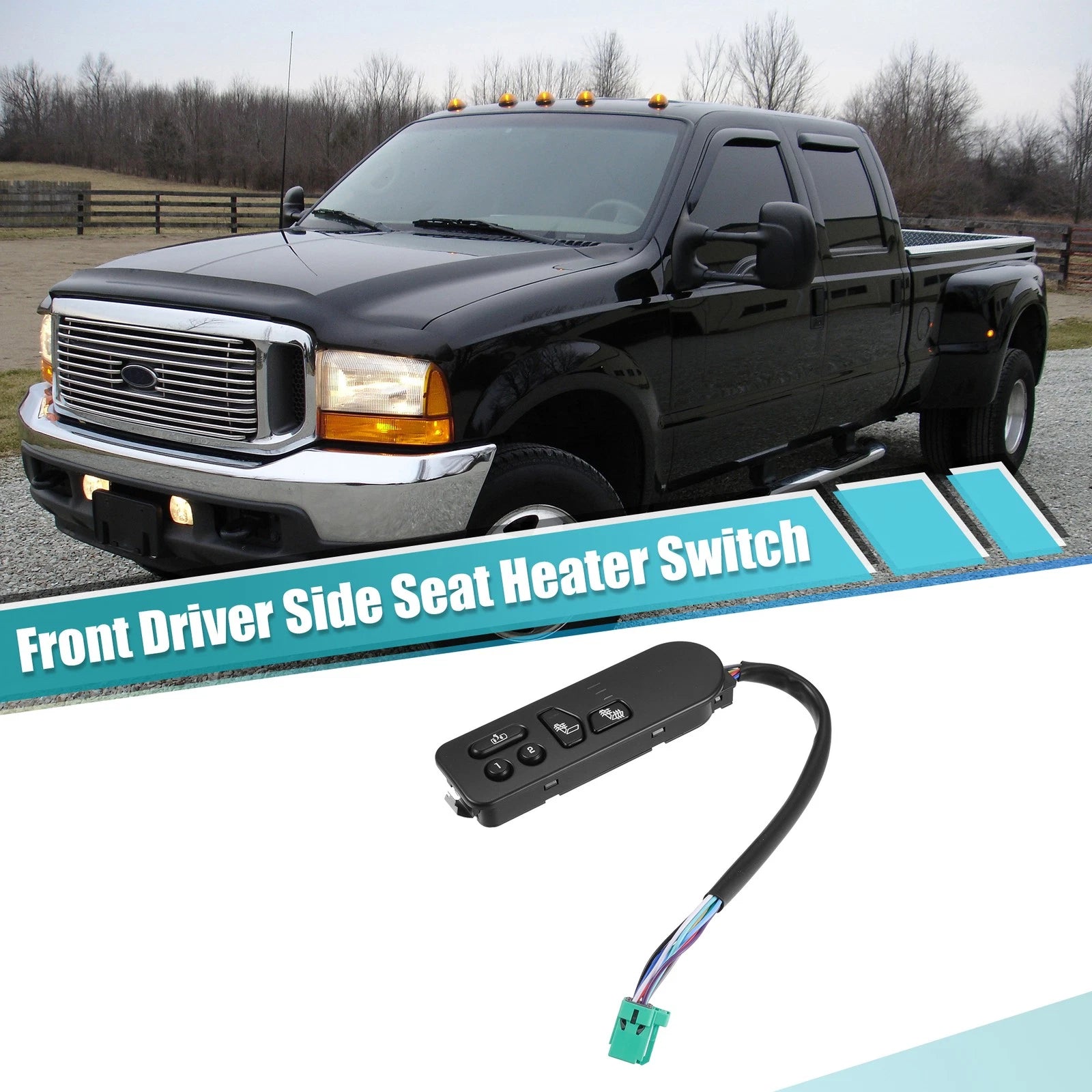 Front Left Seat Heater Switch for Chevy Silverado, GMC Sierra  718844359863