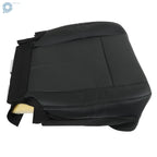 Black Leather Seat Cover for Ford Expedition (2007–2014) Driver Bottom Perforated