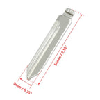 2X Metal Flip Remote Key Blank Blade for Ford Mercury (No Year Specified)