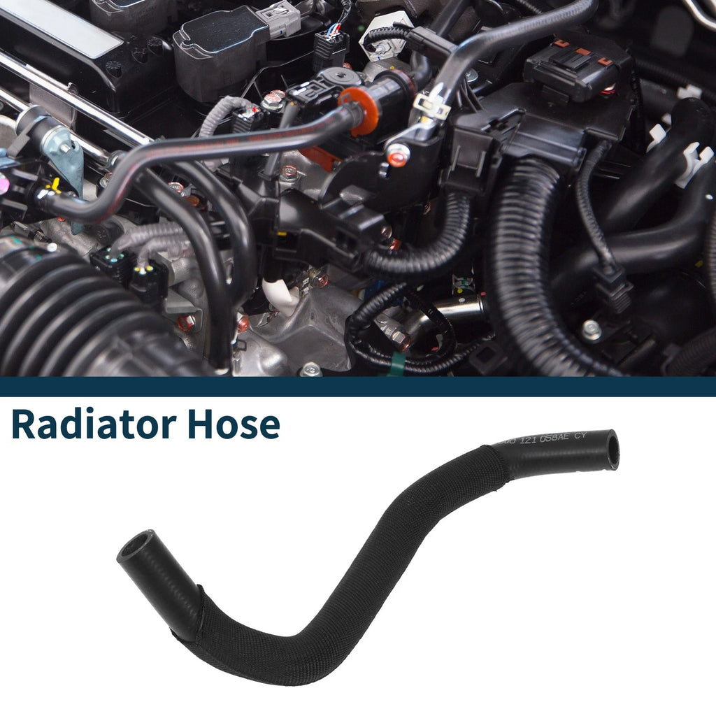 Radiator Hose Coolant Pipe for Volkswagen Golf 1.8L (2015–2018) Rubber Black