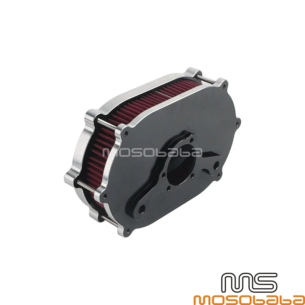 Inlet Air Intake Cleaner Replacement Filter for Harley Dyna Softail FLST (2006-2023)