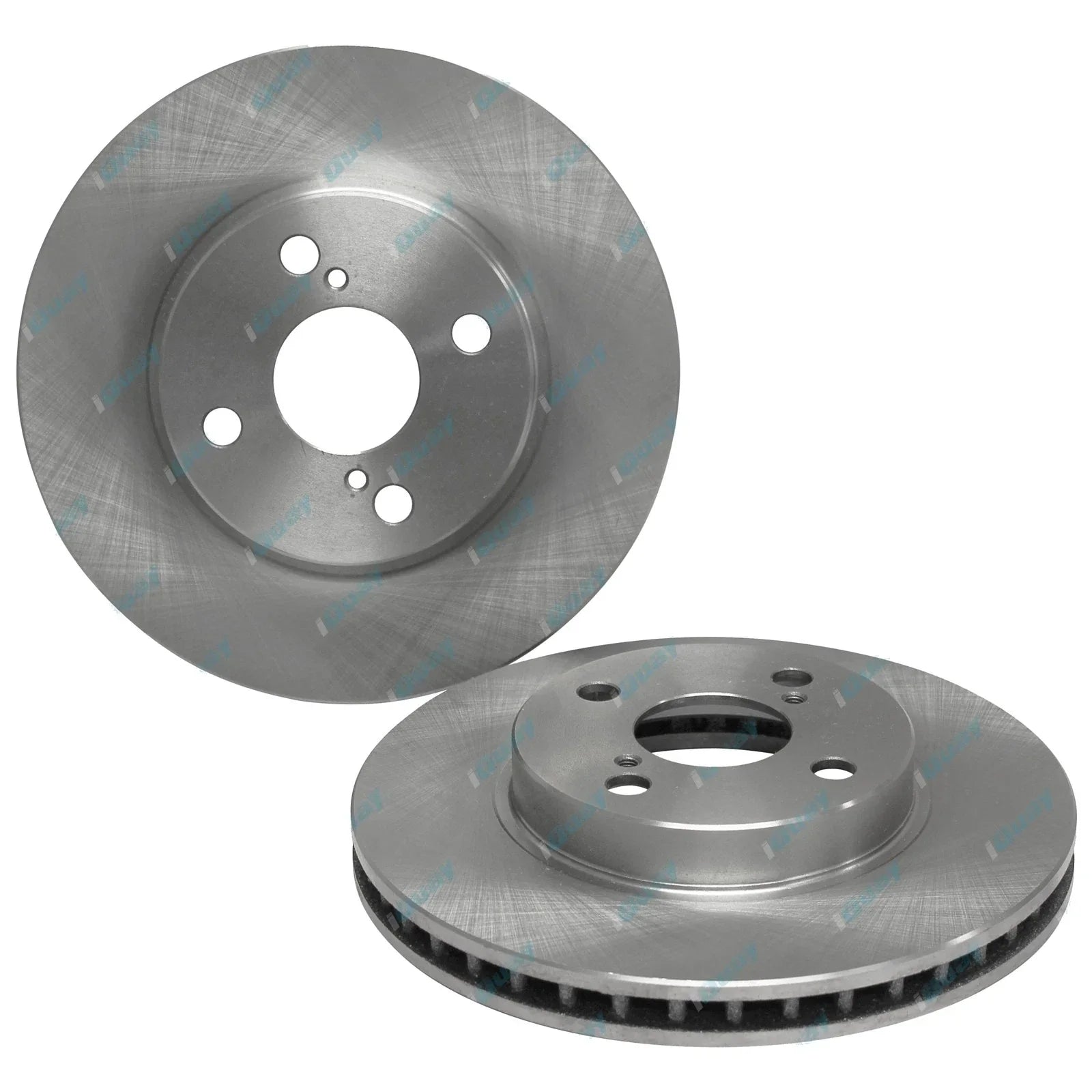 Front Disc Brake Rotors 2 x 238mm for Toyota Corolla AE92 AE94 AE95 AE96 (1988-1995)