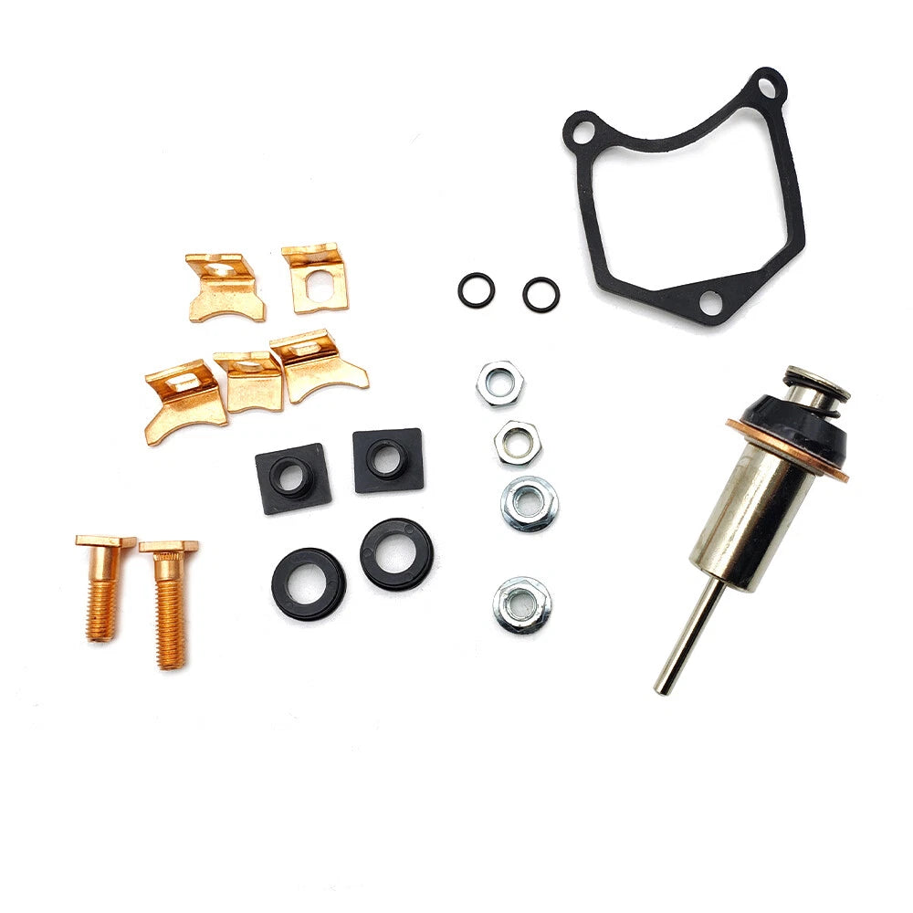 Starter Repair Rebuild Kit Solenoid Contact & Plunger Set for Toyota
