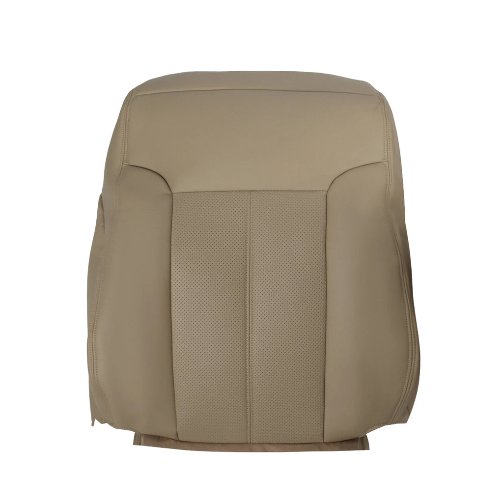 Leather Seat Cover Set for Ford F250 F350 Lariat (2011–2016) Tan