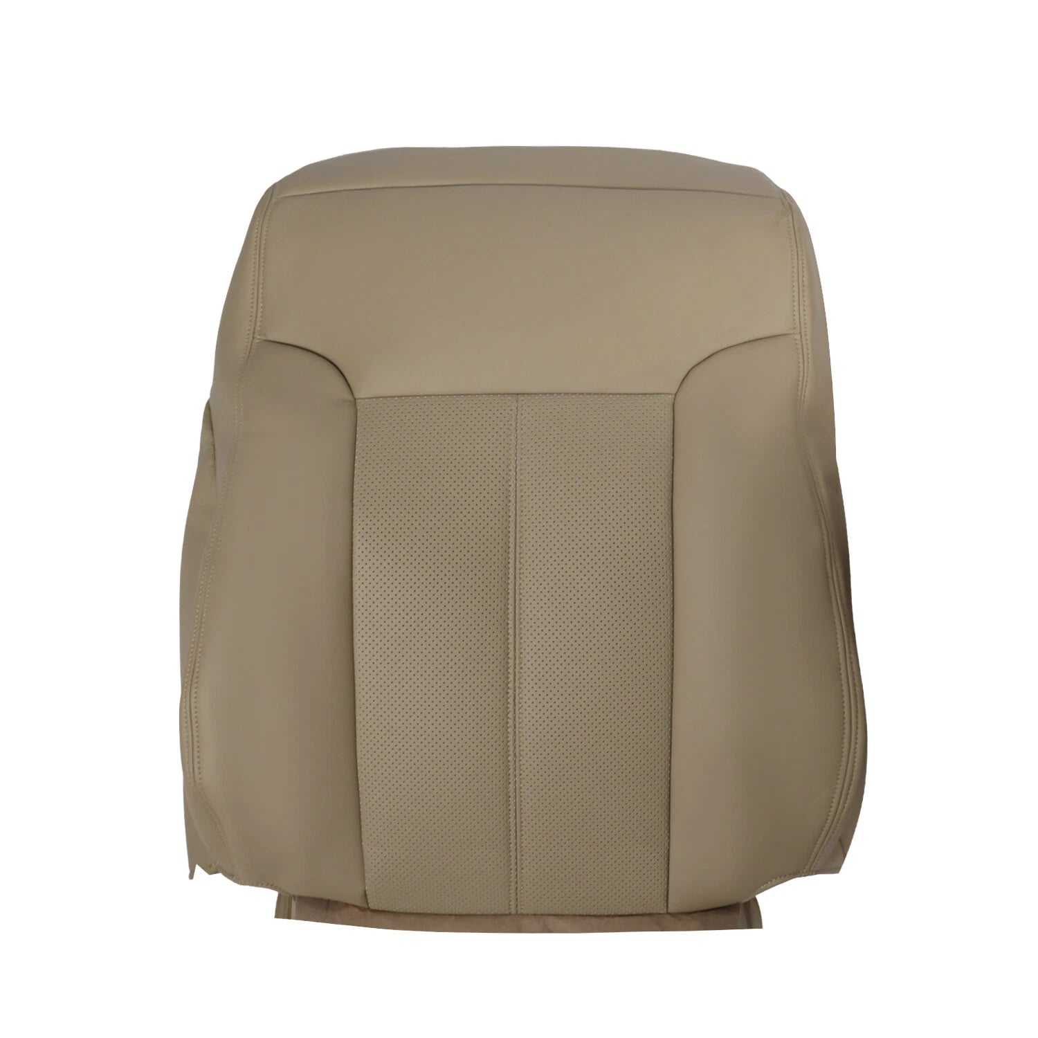 Leather Seat Cover Set for Ford F250 F350 Lariat (2011–2016) Tan
