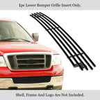 Stainless Black Billet Grille Insert for Ford F-150 (2004-2005)