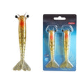 2X Fishing Shrimp Soft Bait Lure 9.5cm 11.5cm Sinking Realistic Design