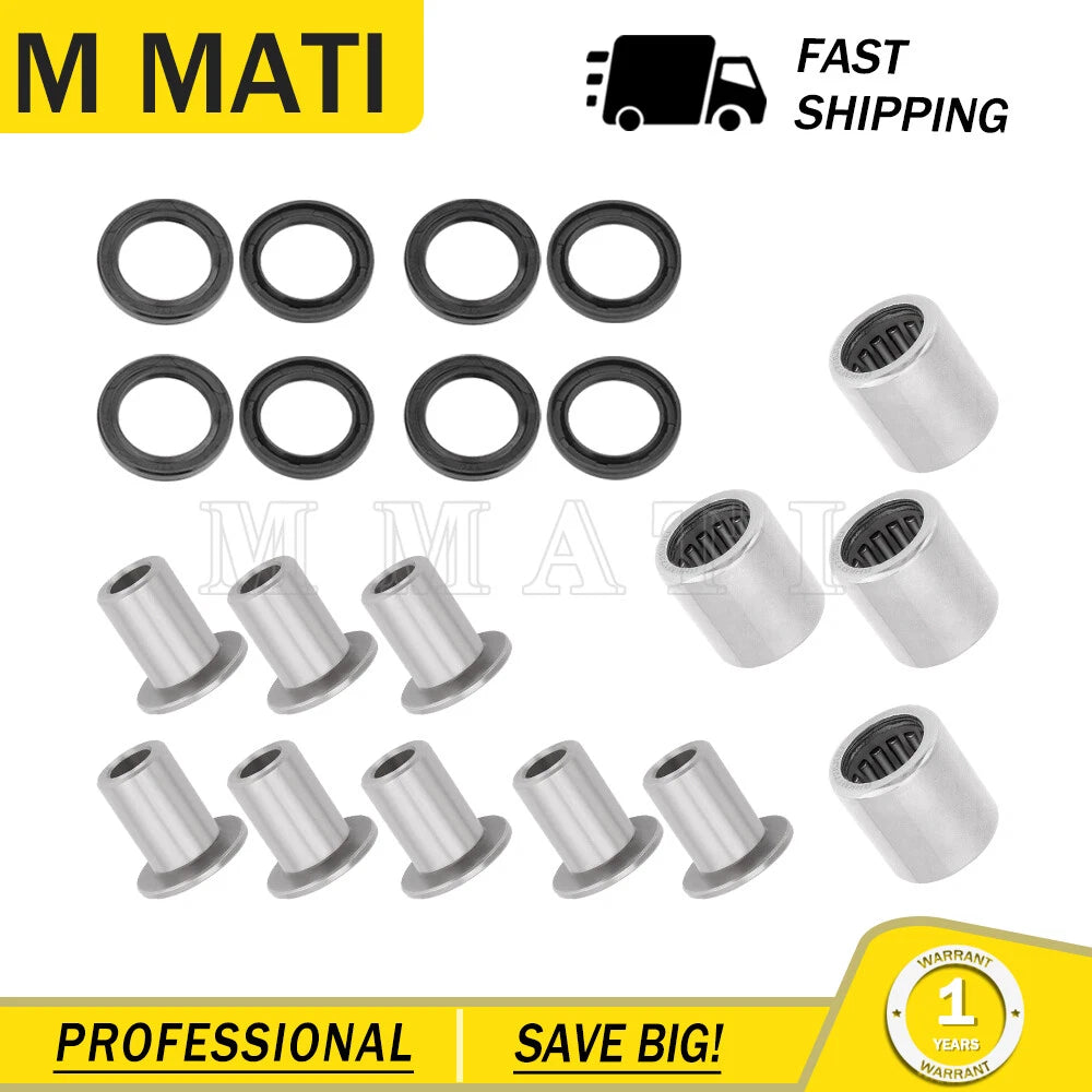 Upper A Arm Bushing Kit for Suzuki LTZ400, Kawasaki KFX400, Arctic Cat DVX400