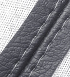 Leather Console Lid Armrest Cover for Toyota 4Runner (2003–2009) Gray Stitch