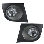 Fog Light Assembly Set for Nissan Versa (2007–2011) Chrome Lens